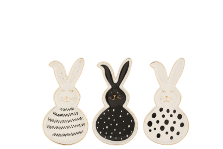 Platou, Rabbit Ceramica Ass3 [1]