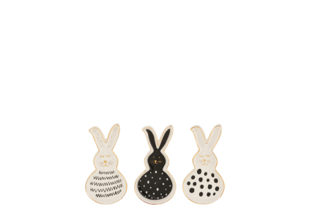 Platou, Rabbit Ceramica Ass3 [1]