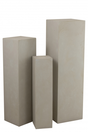 Postament, Ceramica, Bej, 35x35x121 cm [2]