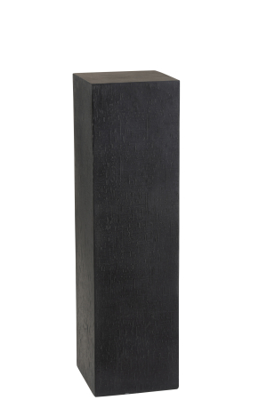 Postamente - Postament, Ceramica, Negru, 28x28x101.5 cm