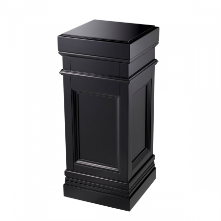 Postamente - Postament Marceau finisaj negru cerat, Dims: L. 44 | W. 44 | H. 103  (CM)