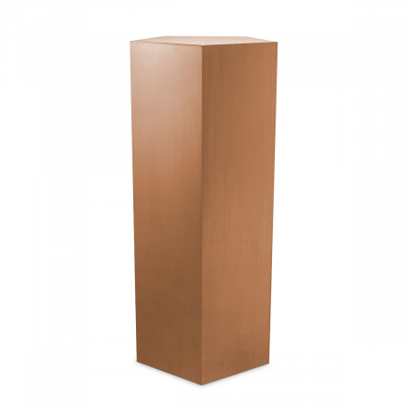 Postamente - Postament Meissner finisaj cupru periat H. 100 cm, Dims: L. 42 | W. 40 | H. 100  (CM)