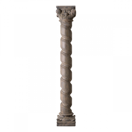 Postament Veneto finisaj antic, Dims: W. 35 | D. 35 | H. 220  (CM) [2]
