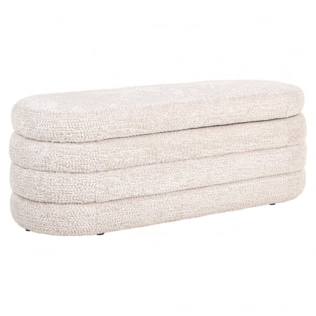 Import - Puf Camile (Be Lovely 11 crem), Dims: 48.0 x 130.0 x 45.0 cm