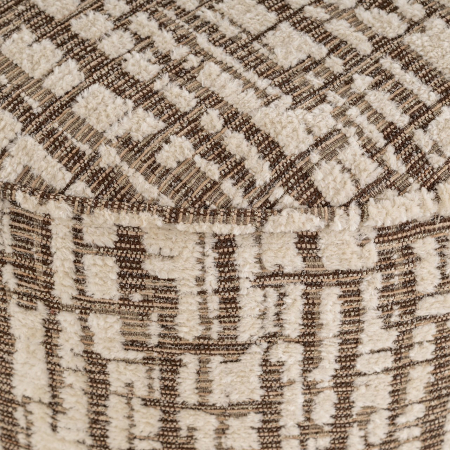 Puf Lexie 70Ø (Dalia 11 crem), Dims: 42.0 x 70.0 x 70.0 cm [2]
