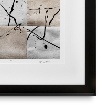 Print Ink Casting de Michael Willett, set de 2 |W. 78.5 | D. 4 | H. 93.5 cm | per frame [3]
