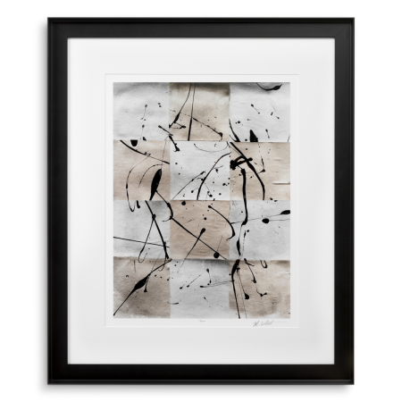 Print Ink Casting de Michael Willett, set de 2 |W. 78.5 | D. 4 | H. 93.5 cm | per frame [2]