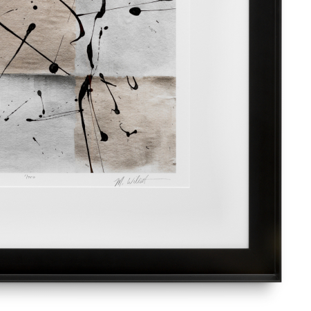 Print Ink Casting de Michael Willett, set de 2 |W. 78.5 | D. 4 | H. 93.5 cm | per frame [4]
