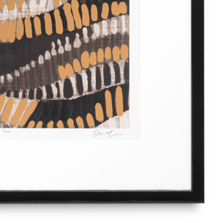 Print Metallic Undulation de June Erica Vess set de 2 |W. 74 | D. 5.5 | H. 74 cm | per frame [4]
