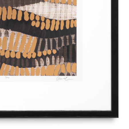 Print Metallic Undulation de June Erica Vess set de 2 |W. 74 | D. 5.5 | H. 74 cm | per frame [3]