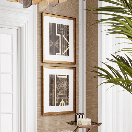 Print Trellis Pattern de Ethan Harper, set de 2 |W. 78.5 | D. 4 | H. 93.5 cm | per frame [1]