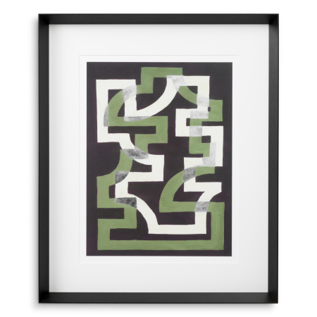 Print, Window Trellis de Michael Willett, Set de 2 |W. 74 | D. 6 | H. 89 cm | per frame [2]