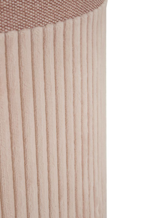 Puf cu spatiu depozitare, roz, set de 3 piese, cm ø 40,5x49,5-35x42-31x38 [5]