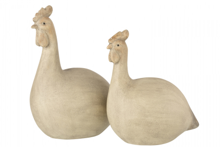 Decoratiune Pui, Compozit, Bej, 41.5x28x48 cm [1]