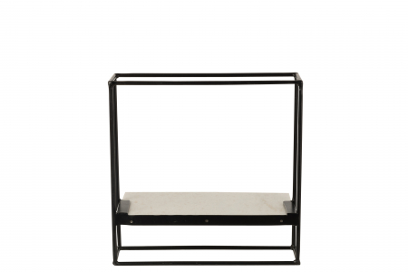 Etajera , Metal/Fier, Alb, 15.5x35x35 cm [3]