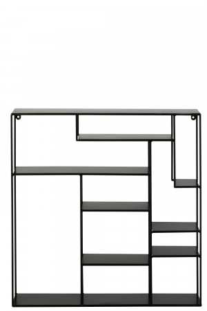 Raft Maranta, Metal, Negru, 80x11.5x80 [2]