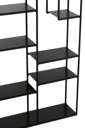 Raft Maranta, Metal, Negru, 80x11.5x80 [6]