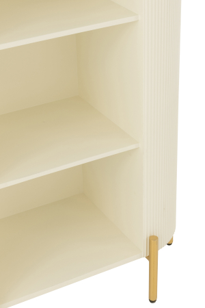 Raft mdf/metal, alb/auriu [6]