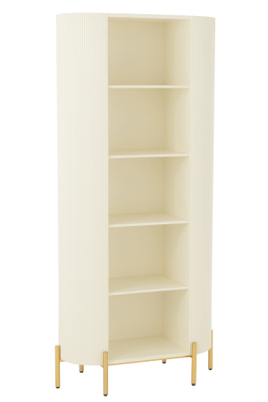Raft mdf/metal, alb/auriu [1]