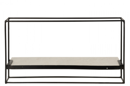 Raft, Metal, Alb, 15.5x65x35 cm [3]
