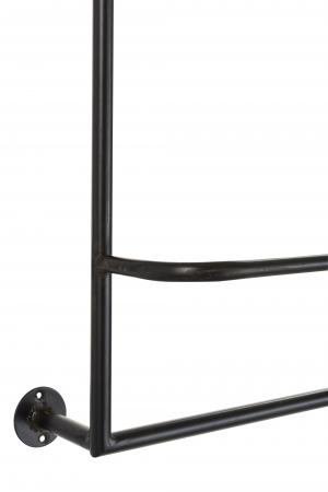Raft, Metal, Negru, 93x16.5x53 cm [1]