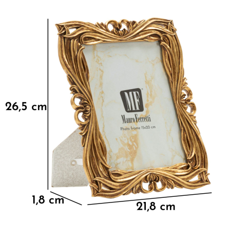 Rama, Baroc 21,8x1,8x26,5 cm (dimensiune interna 15x20 cm)  [5]