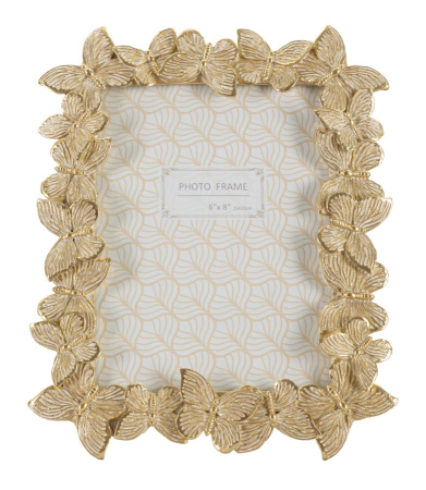 Rama, fluture aurie 22,3x2,3x27,8 cm (dimensiune interna 15x20 cm)  [1]