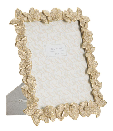 SALE % - Rama, fluture aurie cm 27,5x2,6x32,5 (dimensiune interna cm 20x25) 