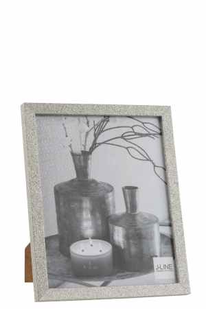 SALE % - Rama foto (20x25 cm), Lemn, Argintiu, 22x1.5x27 cm