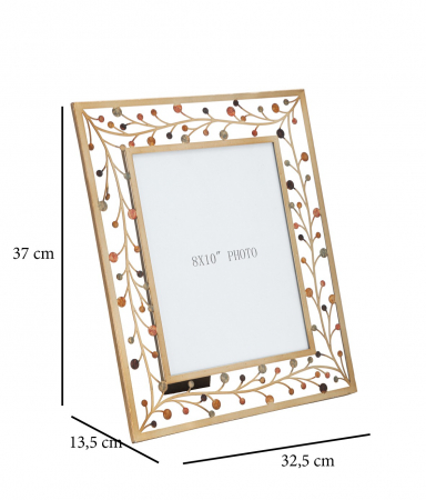 Rama foto Bixy, Fier, Multicolor, 36.2x32.5x13.5 cm [1]