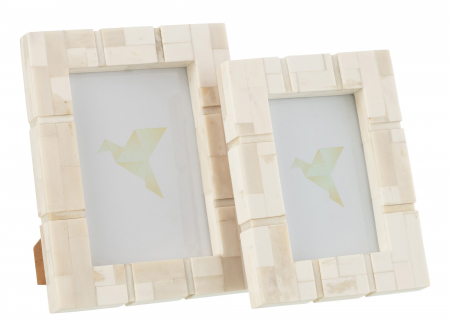 Rama foto Chic, Lemn, Bej, 19x1.5x24 cm [2]