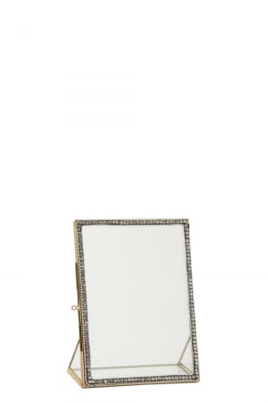 IN STOC - Rama foto Jewel, Metal, Auriu, 16x8x19.5 cm