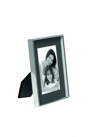 SALE % - Rama foto KIM, Otel/Sticla, Gri/Argintiu, 15.3x20.4 cm