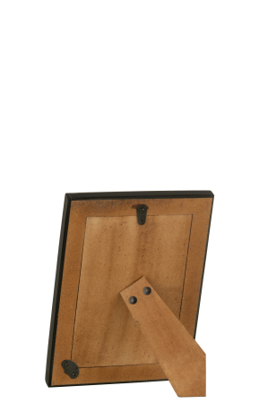 Rama foto , Material sintetic, Negru, 10x15x0.75 [2]