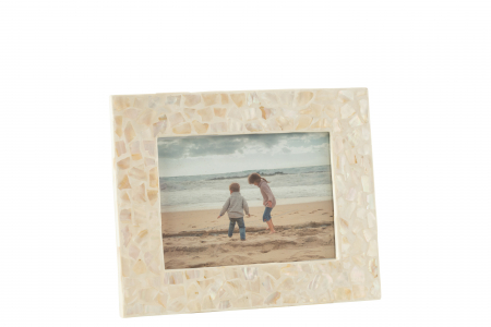 Rame foto - Rama foto Nuye (12x17 cm), Lemn, Crem, 20x2x25 cm
