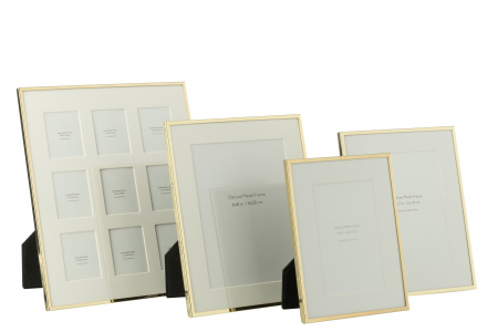 Rama foto Passe Partout 9 Pieces, Metal, Auriu, 18x25.5x29 cm [2]