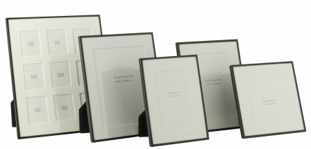 Rama foto Passe Partout 9 Pieces, Metal, Negru, 18.5x25.5x29 cm [2]