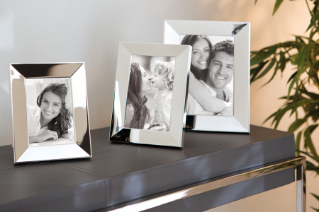 Rama foto THEA, metal placat cu argint/sticla, 19 x 14 x 2 cm, Fink [1]