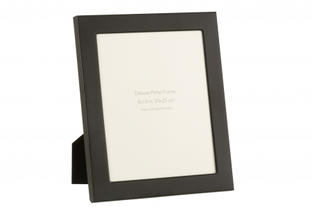 SALE % - Rama foto Wide Border, Metal, Negru, 19.5x25.5x28.5 cm