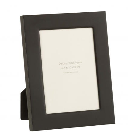 SALE % - Rama foto Wide, Metal, Negru, 18x1.5x23 cm