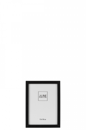 SALE % - Rama foto Wood, Lemn, Negru, 15x1.5x20 cm