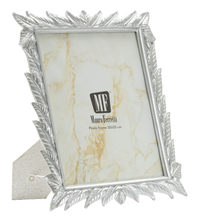 Rame foto -  Rama, Silver leaves 27x2x32,3 cm (dimensiune interna 20x25 cm) 
