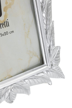 Rama, Silver leaves cm 21,2x1,7x26,8 (dimensiune interna cm 15x20)  [3]