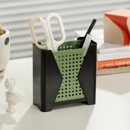 Recipient diverse POKA, metal, negru-verde [2]