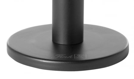 RITMO, Suport lumânare, vopsit cu pulbere neagră, nichel, h. 11,7 cm [4]