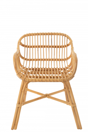 Scaun Ana, Stuf/Ratan/Bambus, Natural, 60x60x78 cm [1]