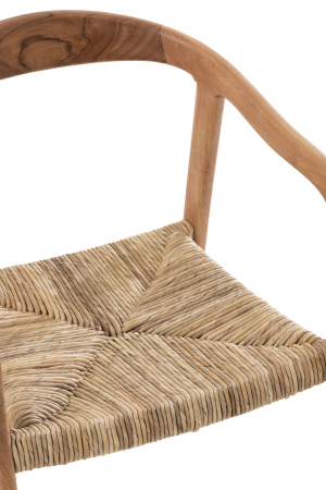 Scaun Ana Teak, Lemn, Maro, 60.5x53x74 cm [6]