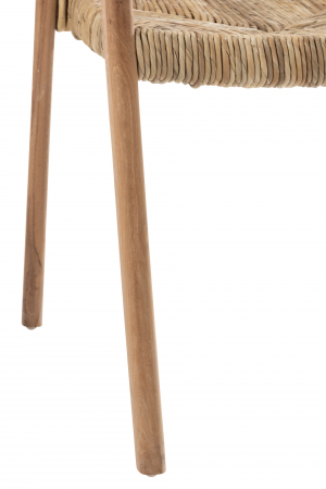 Scaun Ana Teak, Lemn, Maro, 60.5x53x74 cm [4]