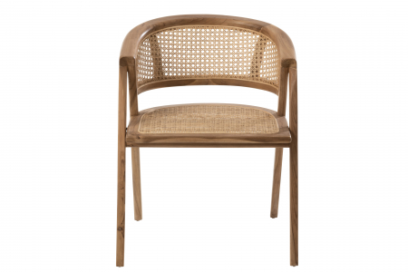 Scaun Ani Teak, Lemn, Natural, 59.5x59.5x73.5 cm [1]