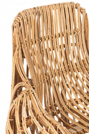 Scaun Ani Teak, Ratan/Bambus, Natural, 87x99x89 cm [6]